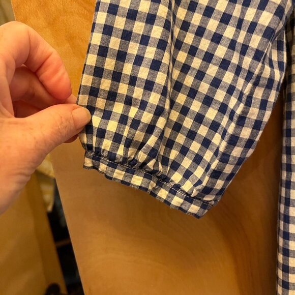 Blue and White Checkered Fun Version Originale European size 38 (US size Medium) - Picture 5 of 7